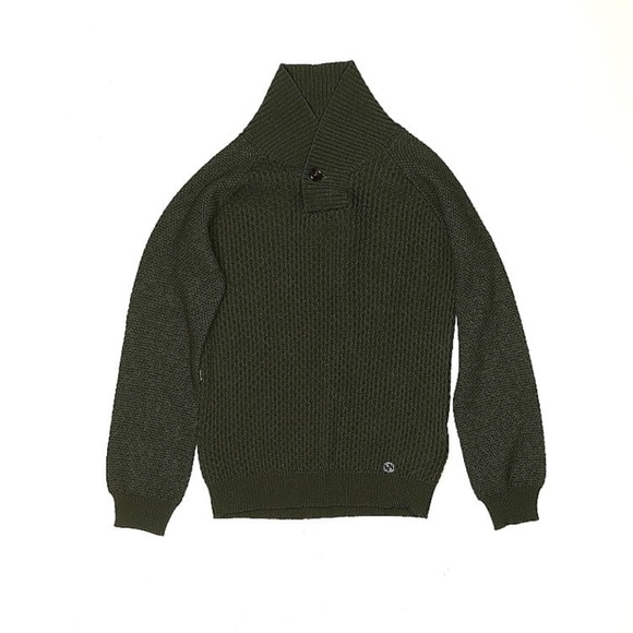 Gucci Shawl Collar Knit Sweater - Picture 1 of 4